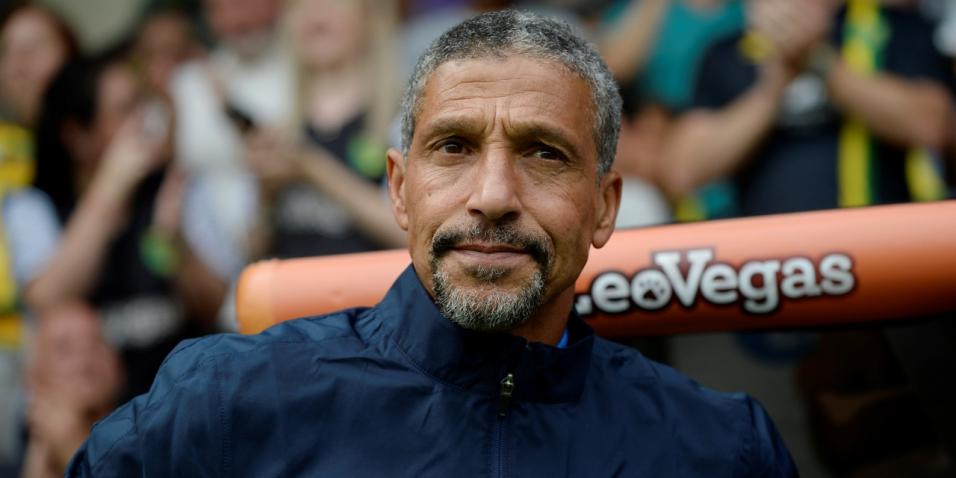 Brighton manager Chris Hughton.